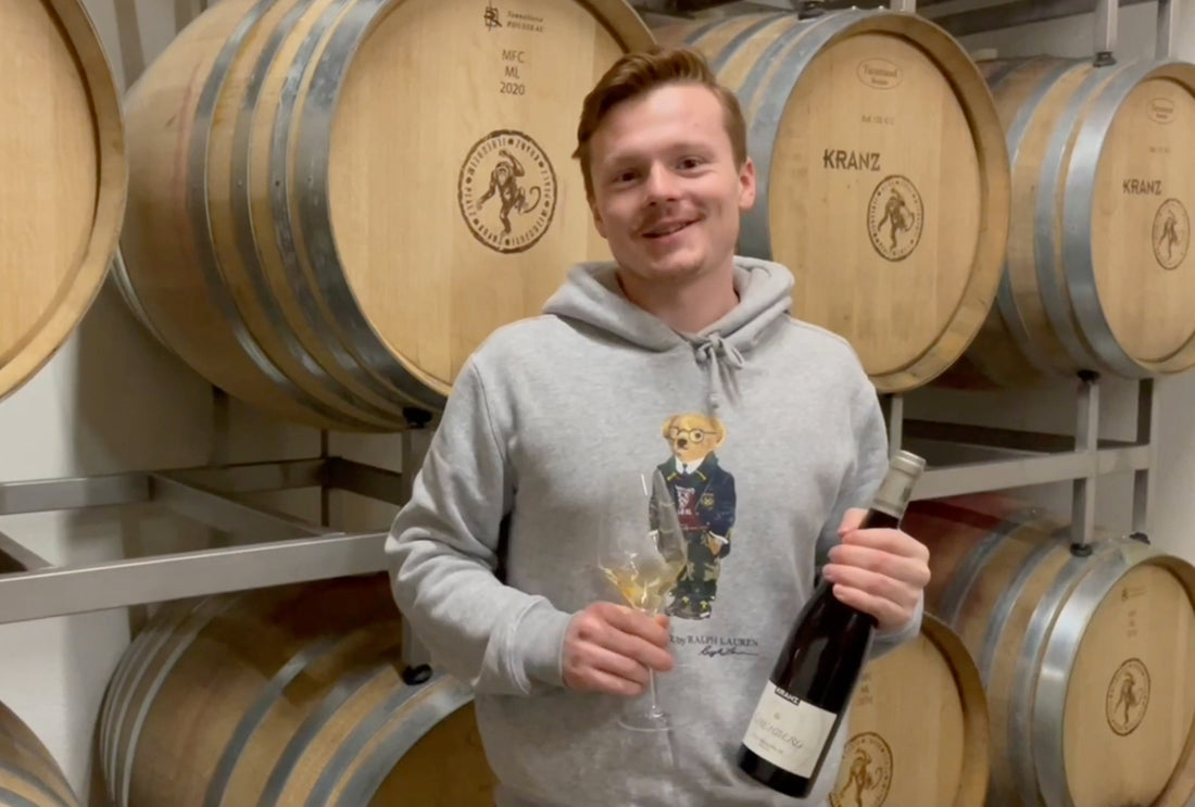 Xaver Kranz Tastes Their 2019 Kirchberg Riesling Grand Cru dry