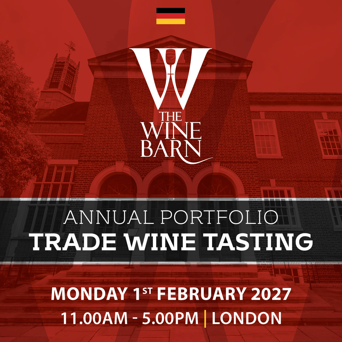 The WineBarn Trade Wine Tasting Event 2027 in London