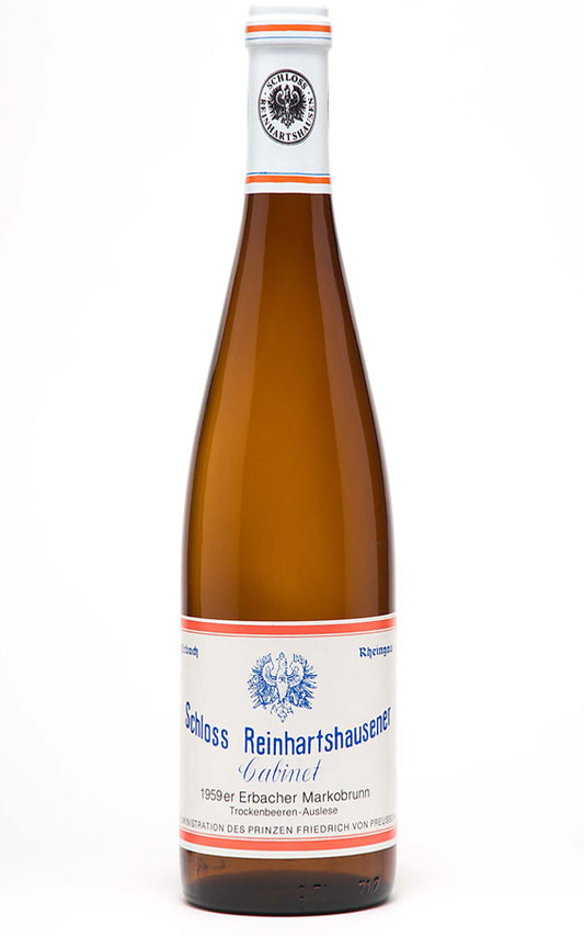 Schloss Reinhartshausen 1959 er Erbacher Markobrunn Trockenbeeren Auslese
