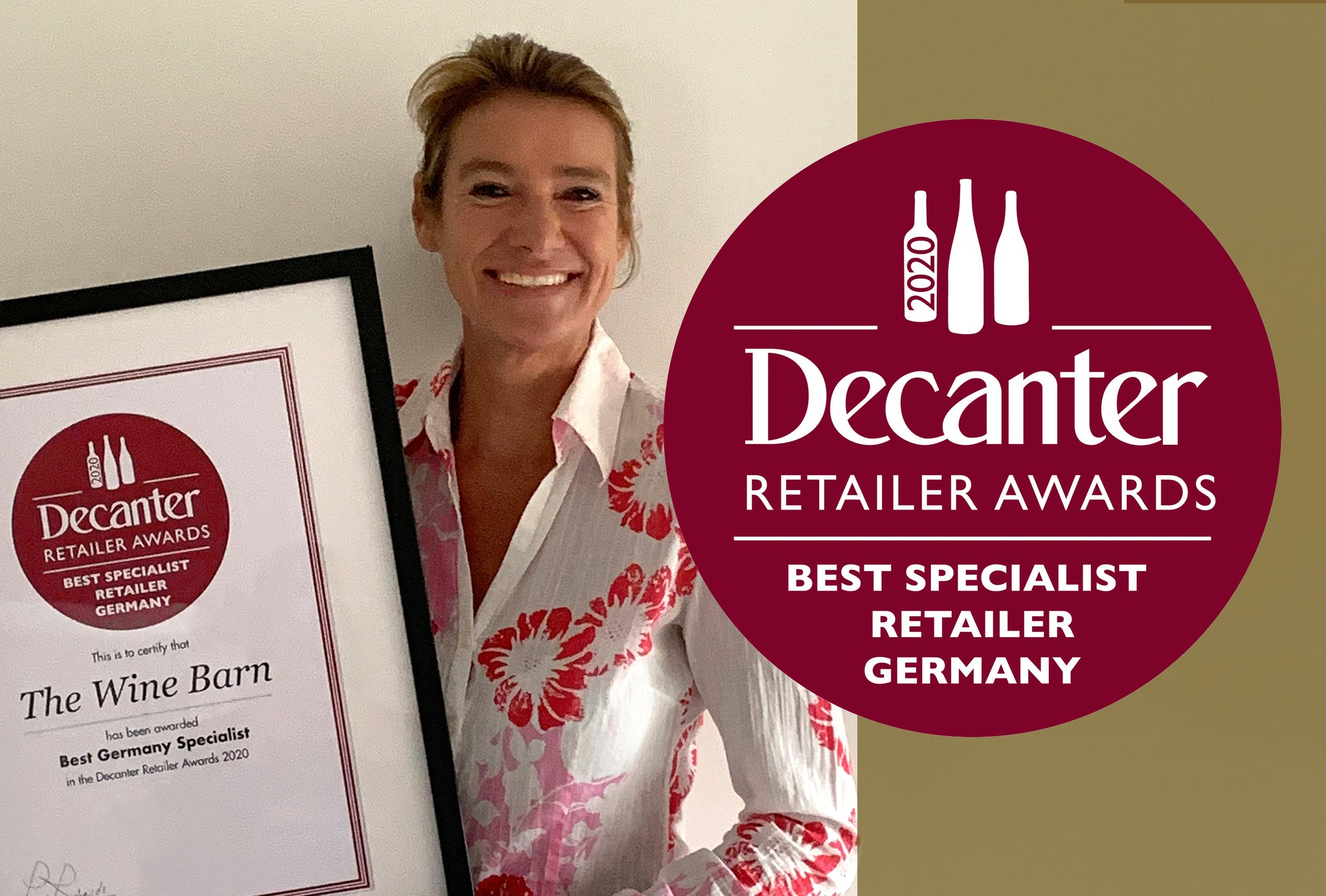 The WineBarn Wins 'Best German Specialist' at the Decanter Retailer Awards 2020