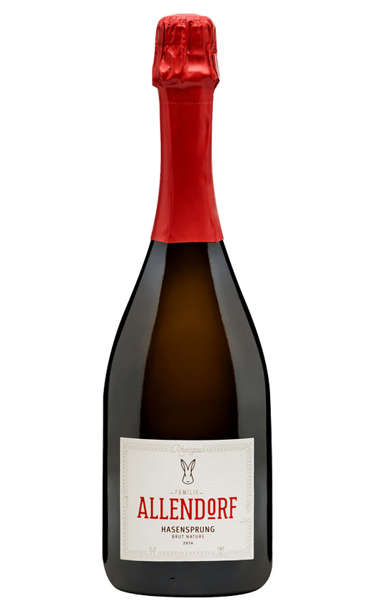 Allendorf 2018 Winkeler Hasensprung Riesling Sekt Brut Nature Premier Cru Sparkling Wine