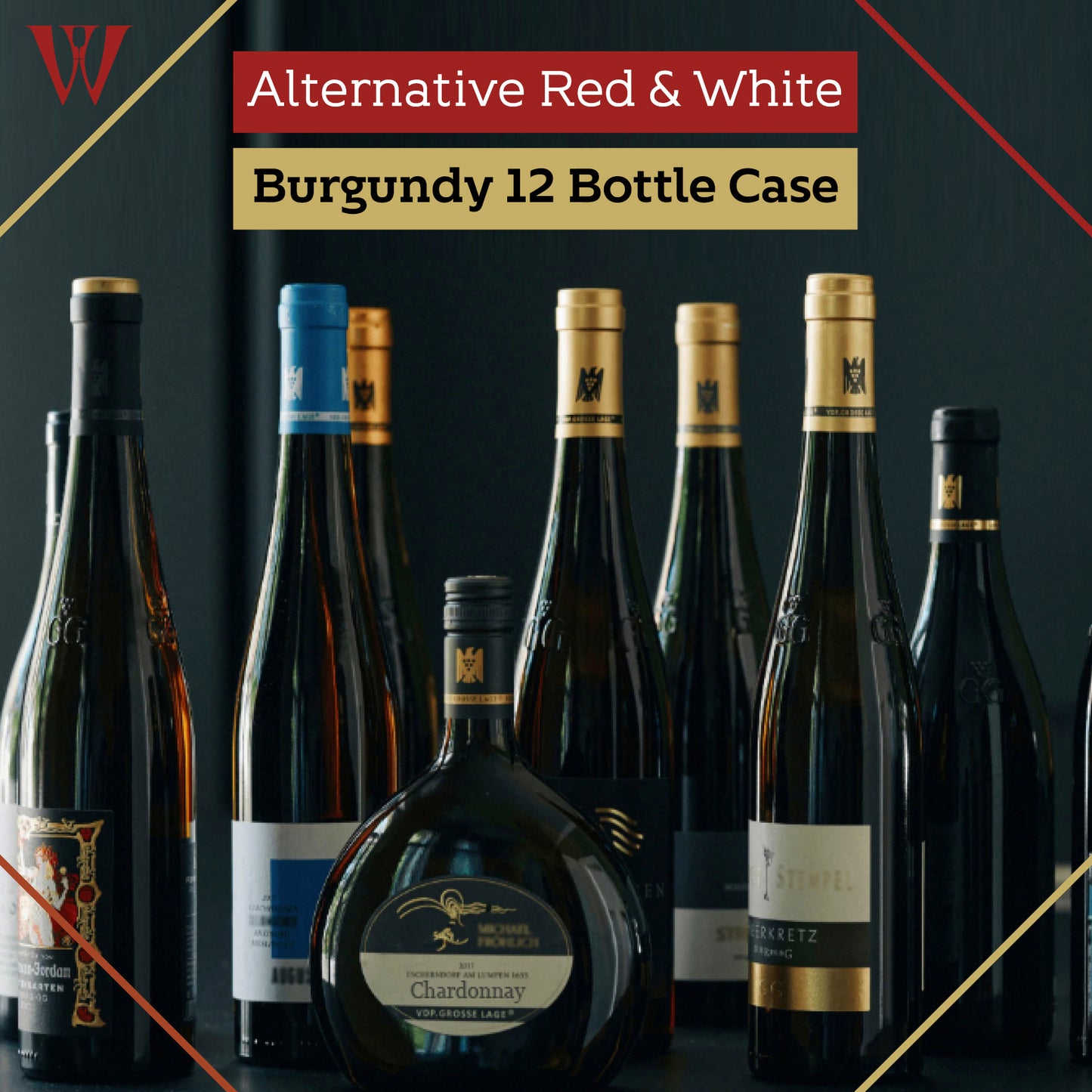 Alternative Red & White Burgundy - 12 Bottle Wine Case
