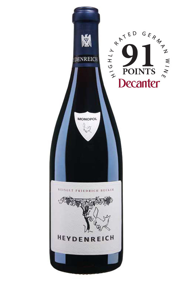 Becker 2018 Heydenreich Spätburgunder Grand Cru dry red wine