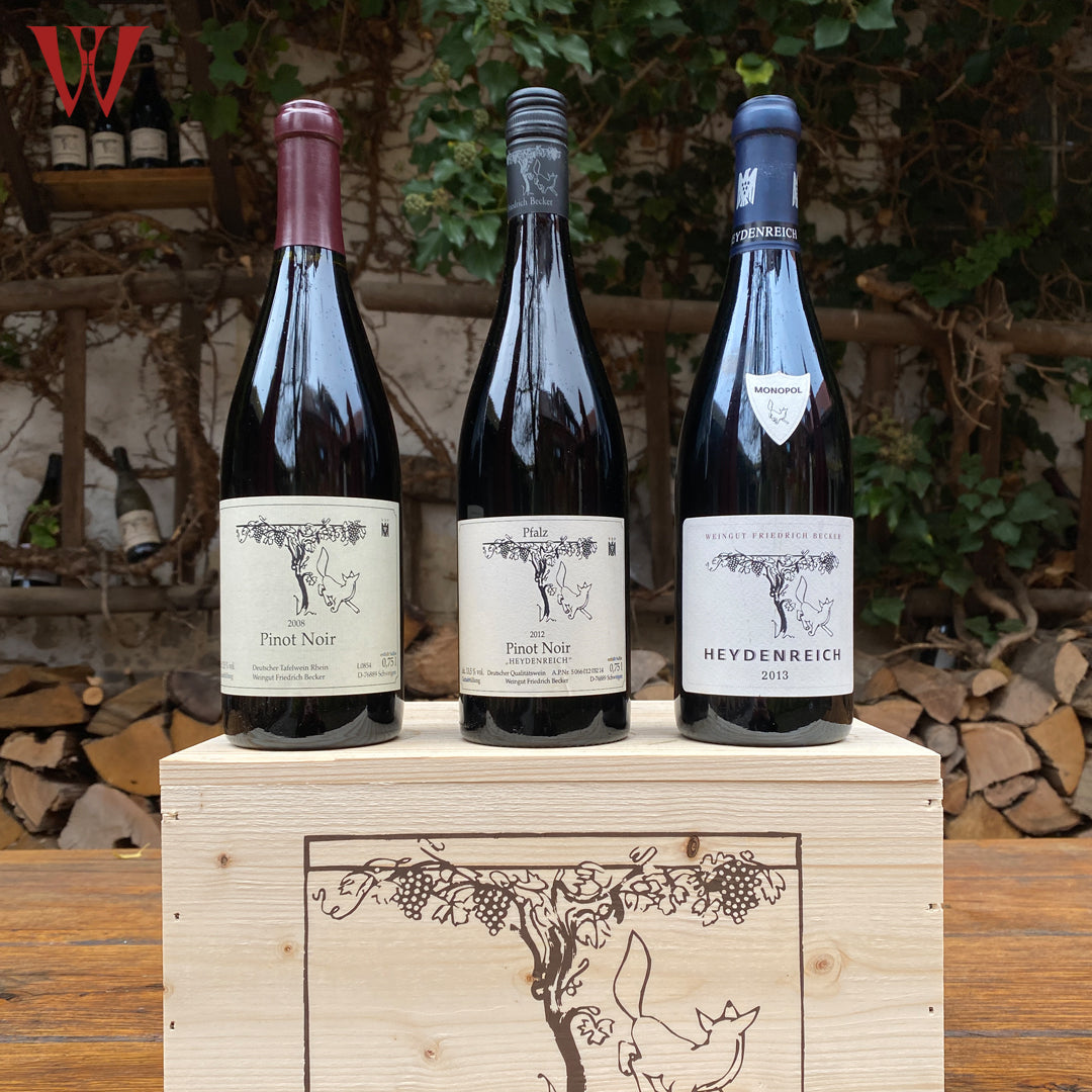 Becker Heydenreich Spätburgunder Grand Cru dry wine case