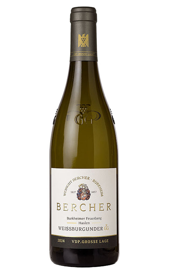 Bercher 2024 Burkheimer Feuerberg Haslen Weissburgunder Grand Cru dry white wine