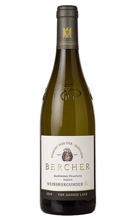 Bercher 2024 Burkheimer Feuerberg Haslen Weissburgunder Grand Cru dry white wine