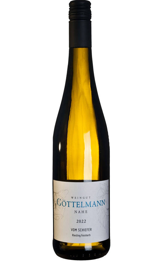 Göttelmann 2022 Münsterer Riesling vom Schiefer off-dry white wine