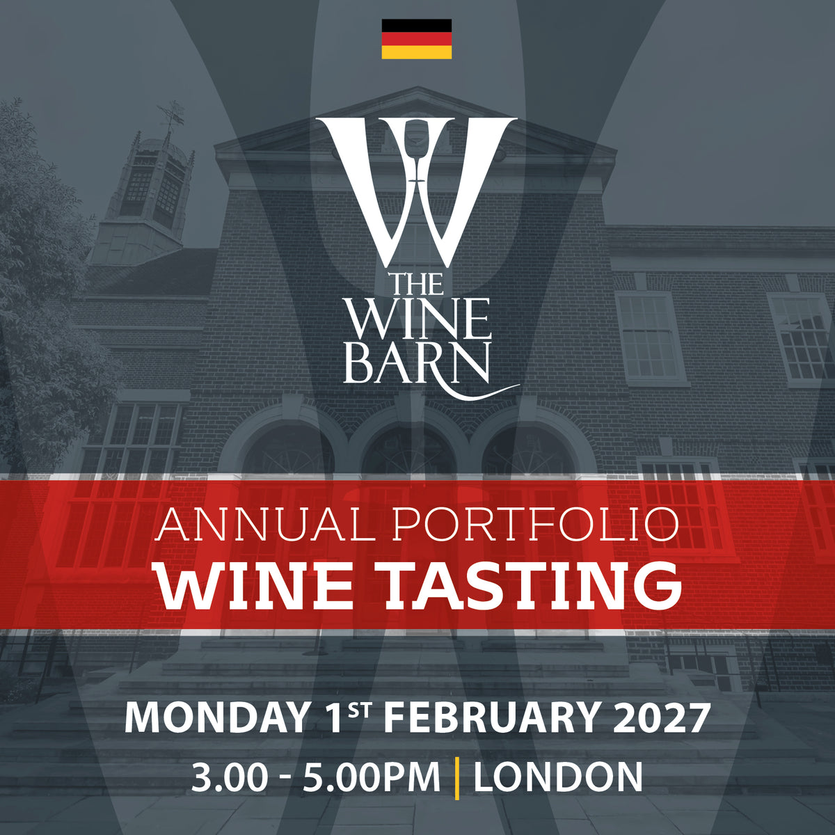 The WineBarn Wine Tasting Event 2027 - London - Afternoon