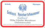Schloss Reinhartshausen 1953 Markobrunn Riesling Edel – Beerenauslese Cabinet (0,7l)